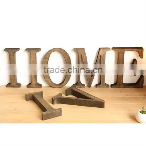 Wholesale SEARUN Decorative Wooden Letters Alphabet photo-2