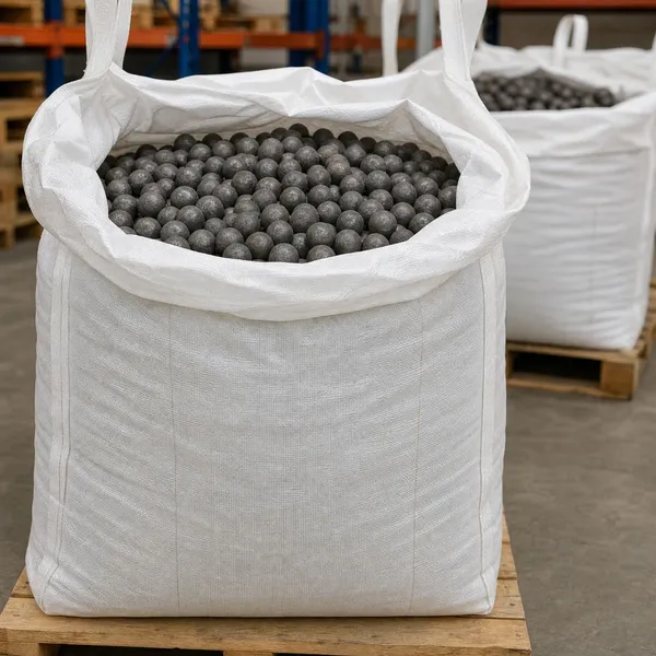 Abrasion Resistant Grinding Balls High Chromium Alloy Steel 20-120mm For Slag Grinding Custom Sizes