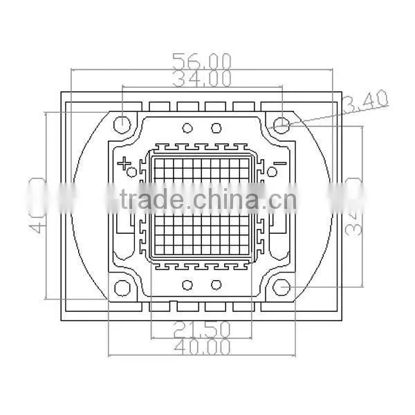 Bridgelux 40mil 40W Natural White LED Lamp photo-2