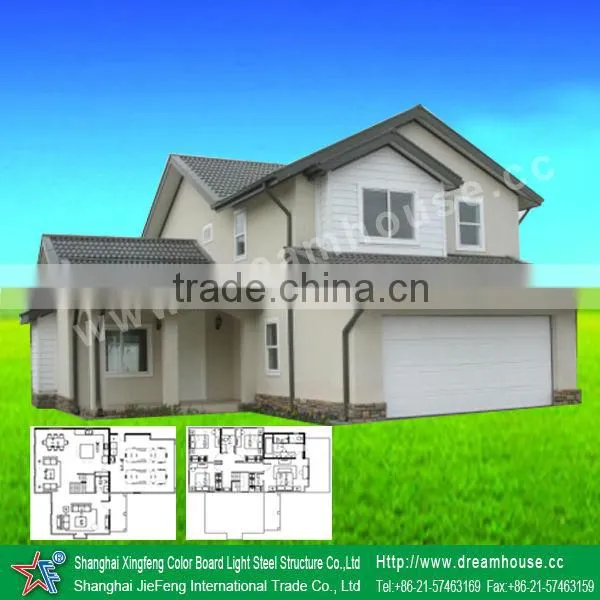 Modern Steel Villa/2 Story Prefab Home/prefabricated House Design photo-2