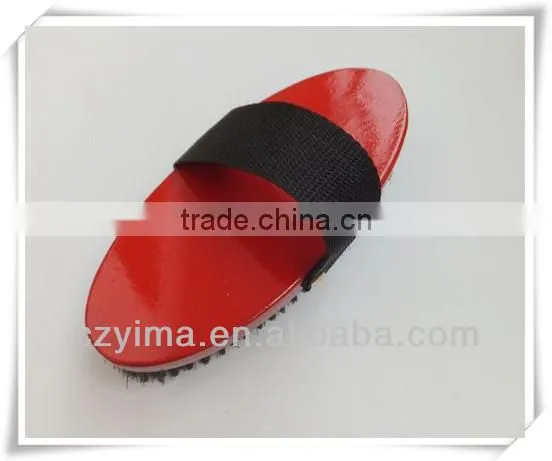 Wooden Horse Brush With Nylon Strap