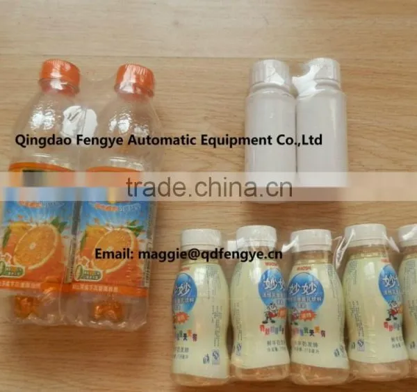 Heat Shrink Multiple Bottled Beverage Packaging Machine With Shrink Tunnel photo-2