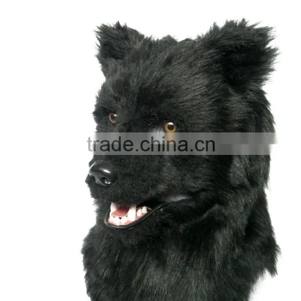 Ood Mask Realistic Animal Mask Adult Full Head Latex Animal Masks And Latex Animal Head Mask For Party, Real Fur Party Mask photo-2