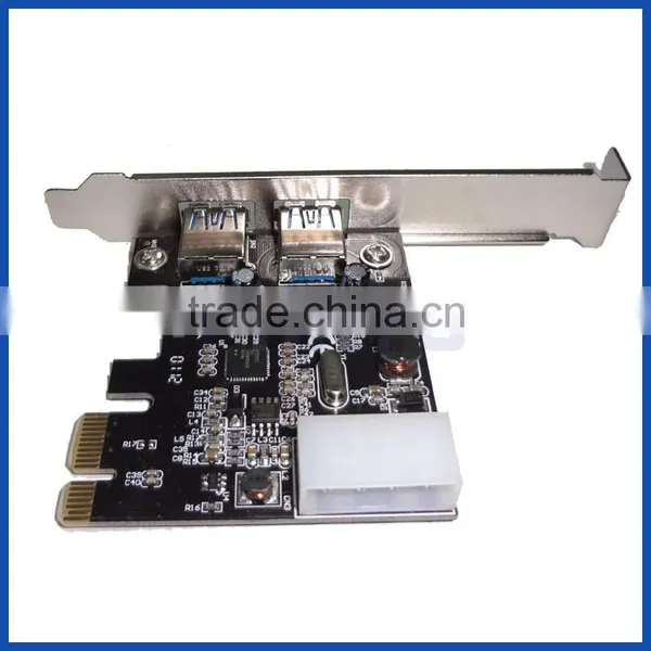 Panto 2-Port PCI-E to USB 3.0 Combo 5Gbps Expansion Card Adapter for Windows XP/7/8/10 photo-3