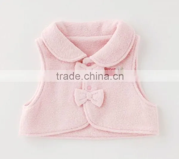 Japanese Wholesale Products High Quality Cute Ribbon Baby Vest Winter Clothes Kids Wear Toddler Clothing Children Infant photo-4