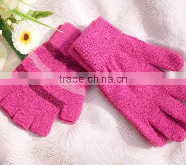 Acrylic Stripe Magic Gloves