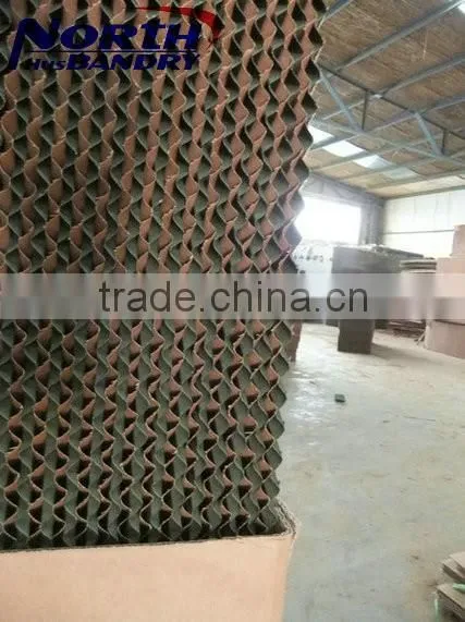 7090/5090 Competitive Price Evaporative Cooling Pad/evaporative Cooling Cellulose Pad Cooler for Poultry House/green House photo-5