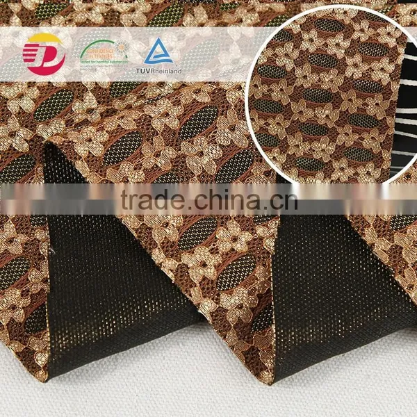New Arrival Elastic Glitter African Lace Fabric photo-5