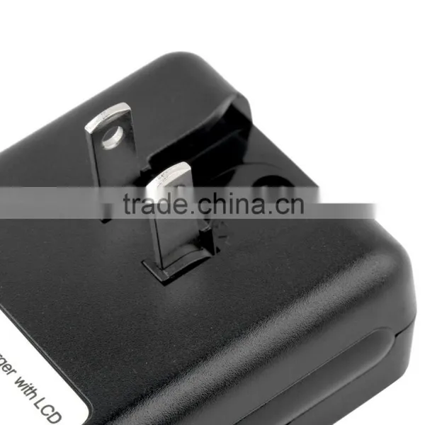 Mobile Universal Battery Charger LCD Indicator Screen For Cell Phones USB-Port photo-2