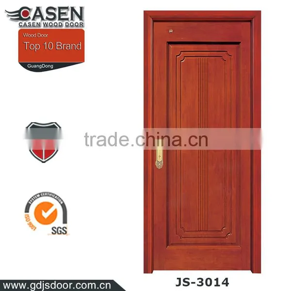 Hot Sale Modern White HDF Flush Wood Interior Swinging Doors photo-4