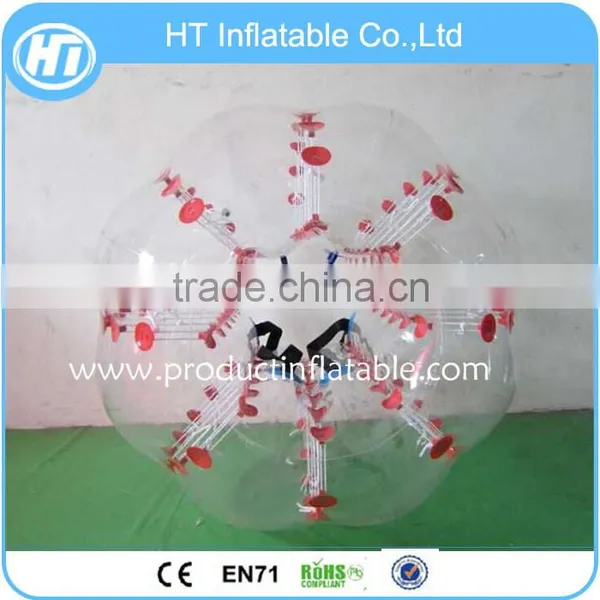 Dia 1.5m Bubble Soccer Ball in Garden,Inflatable Body Zorb,Zorbing Bumper Ball photo-6