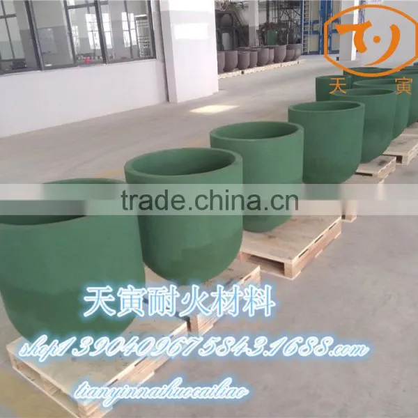 High Pure Gold and Silver Melting Graphite Crucible