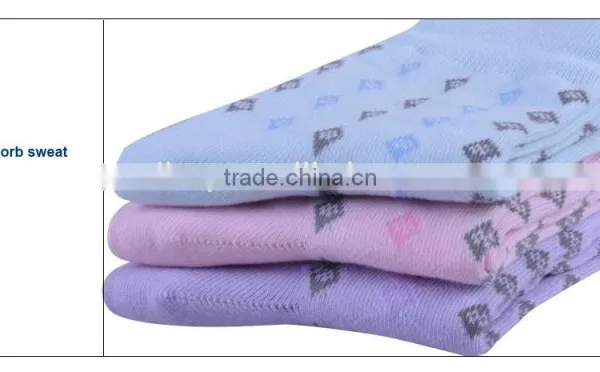 2015 Colorful Pure Cotton Crew Dress Socks for Girls and Women photo-5