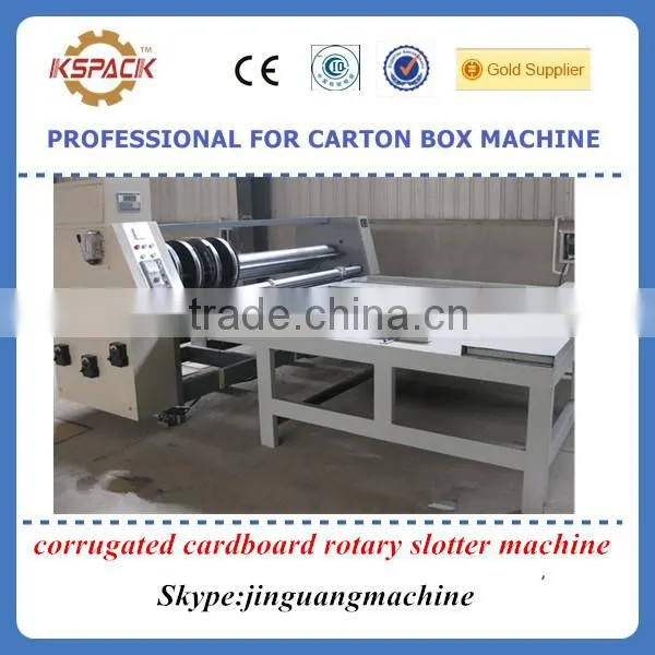 Corrugated Carton Machine Price /corrugated Cardboard / Paperboard Rotary Slotter Machine