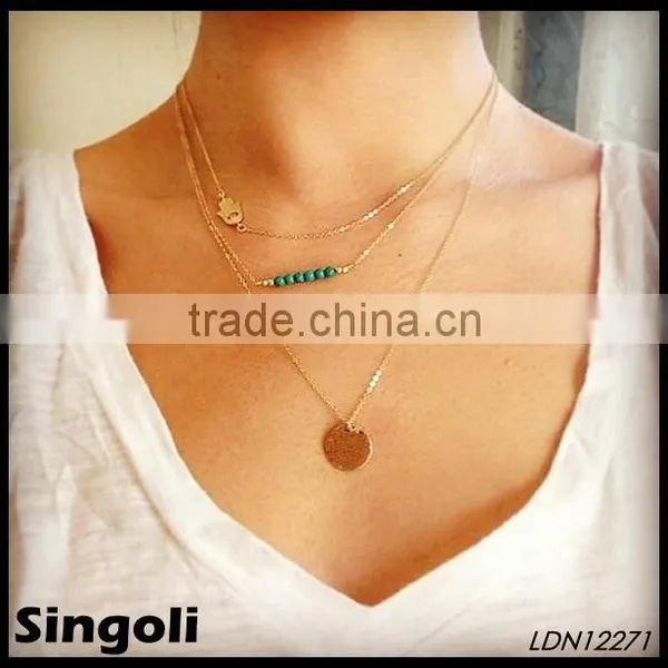Tiny Horsehoe Necklace Delicate Chain in 14k Gold Fill, Rose Gold Fill Dainty Horseshoe Necklace Quality Choice photo-5