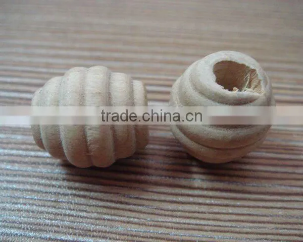 16mm Natural Fashion Wood Ball