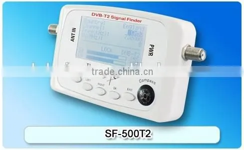 New Professional Portable DVB-T2 Signal Finder DVB-T Signal Level Meter Terrestrial Meter SF-500T2