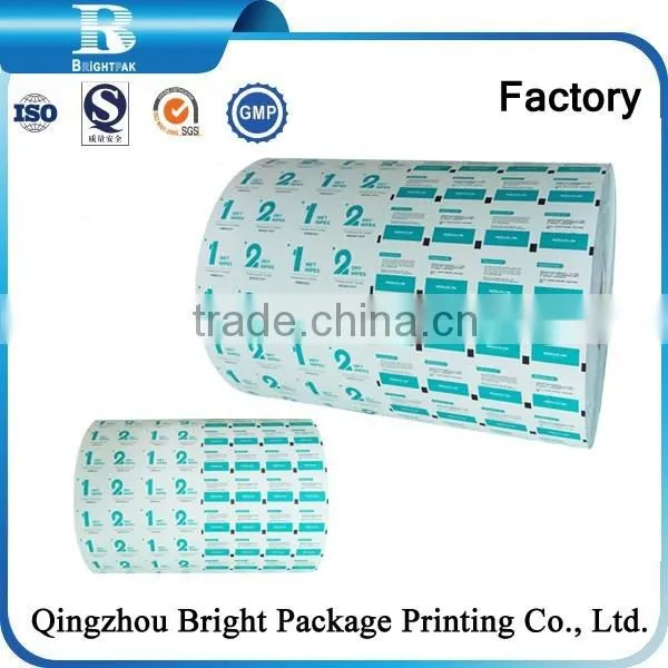 Lens/screen Cleaning Wipes Metallized Aluminum Foil Paper photo-3