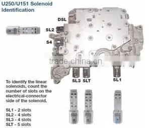 U151E U250E Auto Transmission Valve Body for TOYOTA/SCION/LEXUS Automobile Part Control Valve photo-2