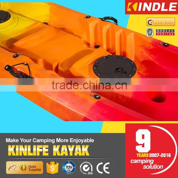 3.7M LLDPE 3 Person Sit on Top China Kayak photo-4