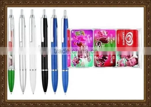 Promtional Customized Banner Pen , Retractable Cheap Banner Pen , Advertising Pen photo-3