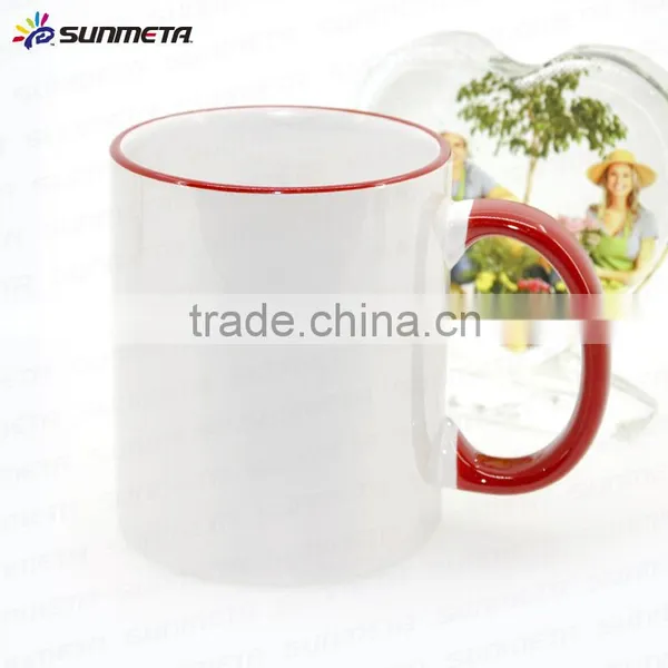Sunmeta 11oz Blank Sublimation Heat Press Ceramic Color Mug photo-5