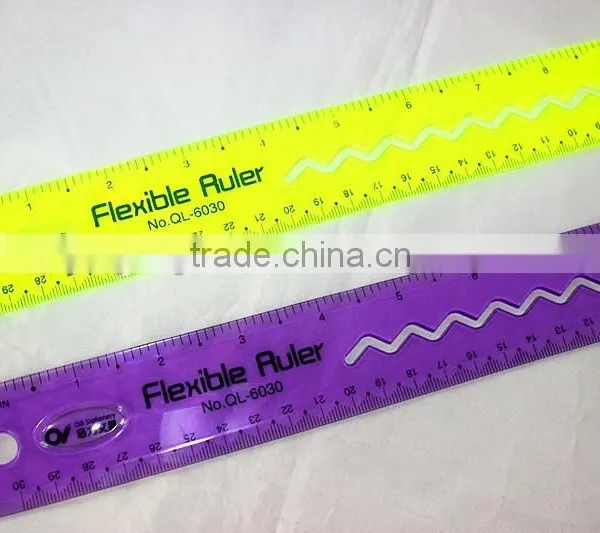 2015 Hot Factory OEM High Quality PVC Ruler Latest Stationery Items photo-5