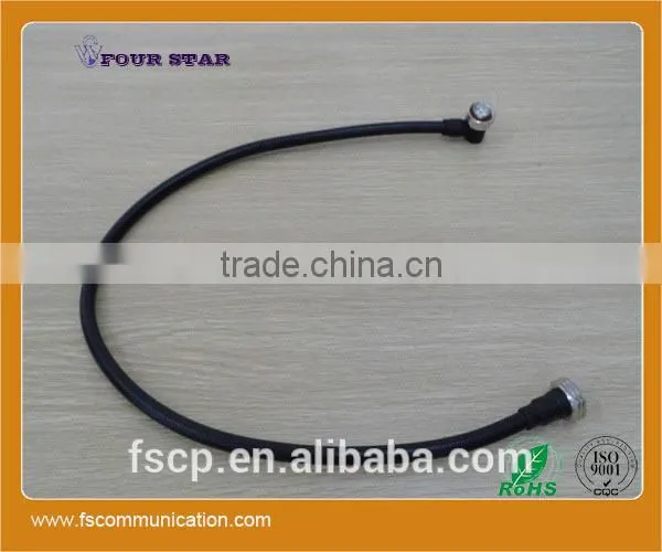 1/2'' Superflexible Cable Assembly With 7/16 Plug to 7/16 Plug Right Angle Connector photo-3