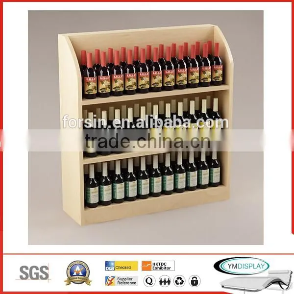 MDF Beverage Display Shelf