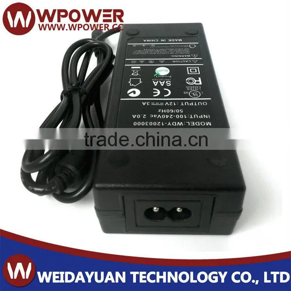 12V 3A Power Adapter Supply CE UL SAA PSE Approval photo-5