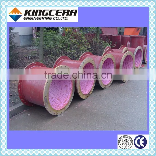 Pipe Elbow With Abrasion Resistant Liners photo-6