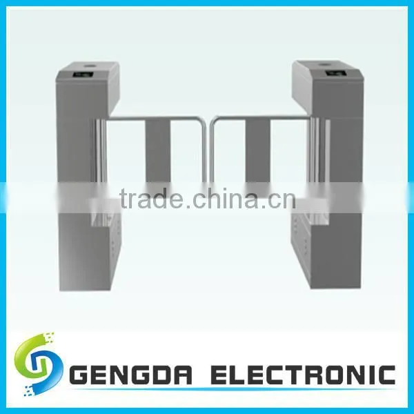Low Noise High Capacity Waterproof Identification Access Control Turnstile 304 Stainless Steel Swing Barrier photo-2