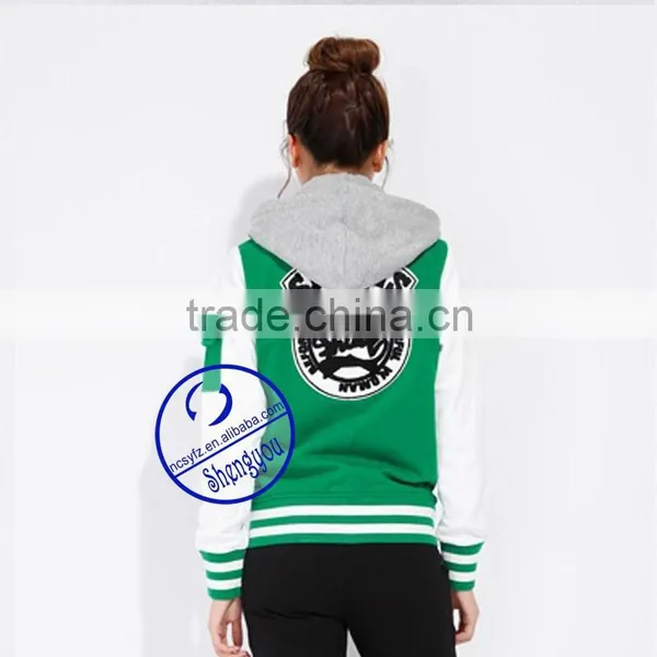 2015 New Style Baseball&softball Wear, Baseball Jacket Hoodie, Custom College Hoodies photo-3