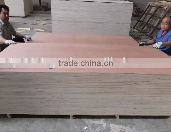 12MMX1220X2440 Poplar Core Hardwood Core Okoume Face BB/CC Grade Competitive Price Commercial Plywood photo-4