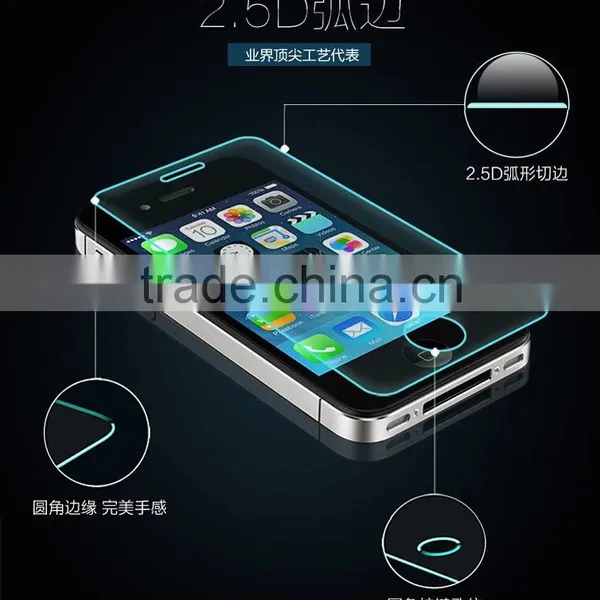 High Quality Tempered Glass Screen Protector For IPhone 4s 5s Screen Protector photo-3