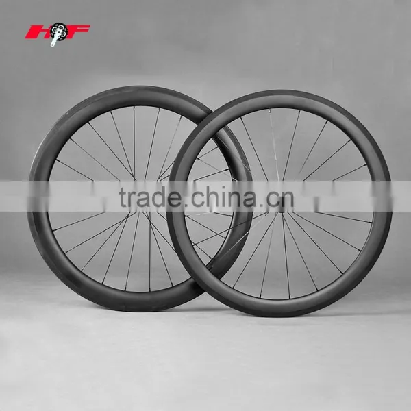 Best Seller!!! Toray Full Carbon 56mm Road Bicycle Carbon Wheels,carbon Bike Wheels Clincher and Tubular