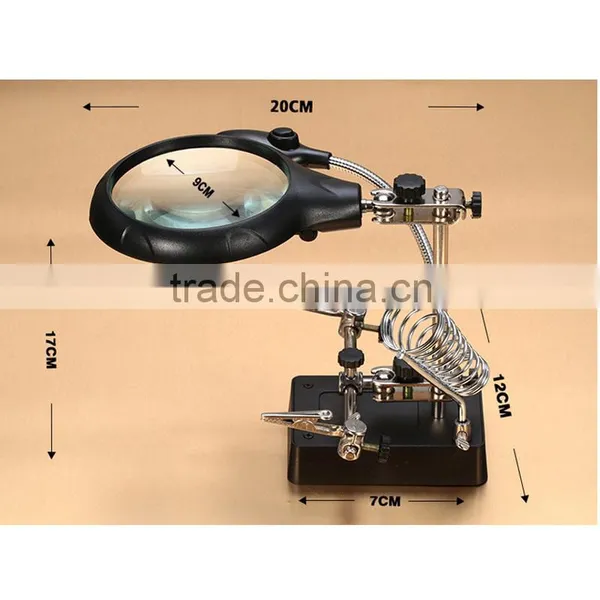 Stand Magnifying Glass With Light Lamp photo-5