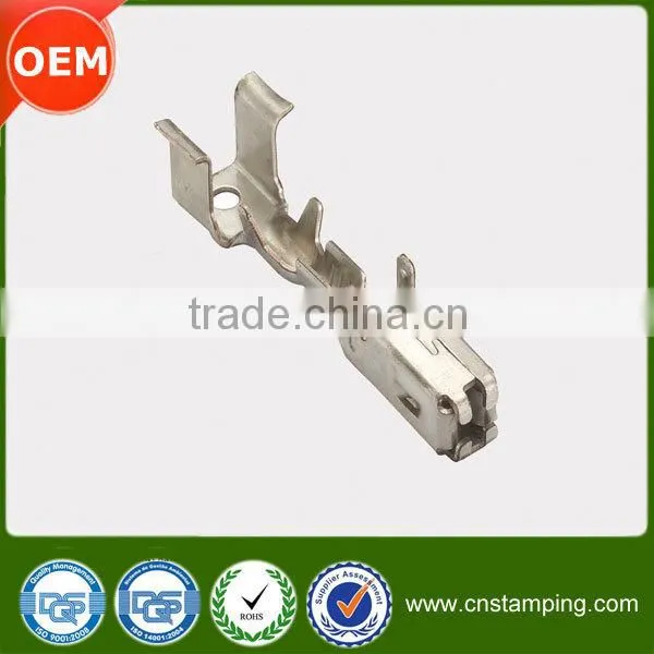 Custom Bending Process Precise Brass Terminals photo-2