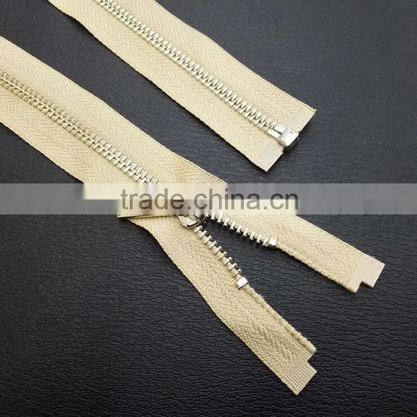 Manufacturers Selling Wholesale 5# Y Teeth Metal Zippers, Open End Zipper for Bags Clothing photo-2