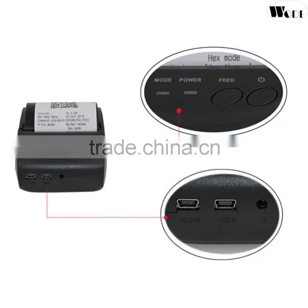 Cheap Price 58mm Mini Bluetooth Portable Thermal Printer for Android and IOS photo-5