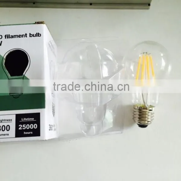 Hangzhou 8W Filament Led Bulb 360 Beam Angle Led Light Bulb With TUV CE ROHS photo-3