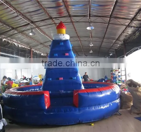2016 Best Sell Outdoor Inflatable Rock Climbing Wall for Sale photo-3