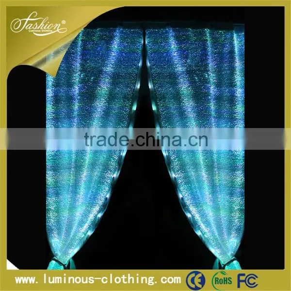 Fiber Optic RGB Light Decor Luminous Latest Curtain Designs 2015 photo-3