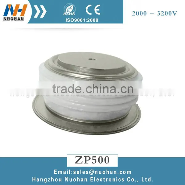 ZP500 1000~1800V 500A High Current Capsule Type Rectifier Diode High Current Diode photo-2
