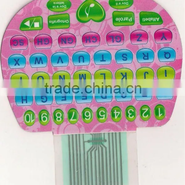 Push Button ,keyboard/ Keypad Membrane Switch/ Flexible Circuit / Membrane Panel