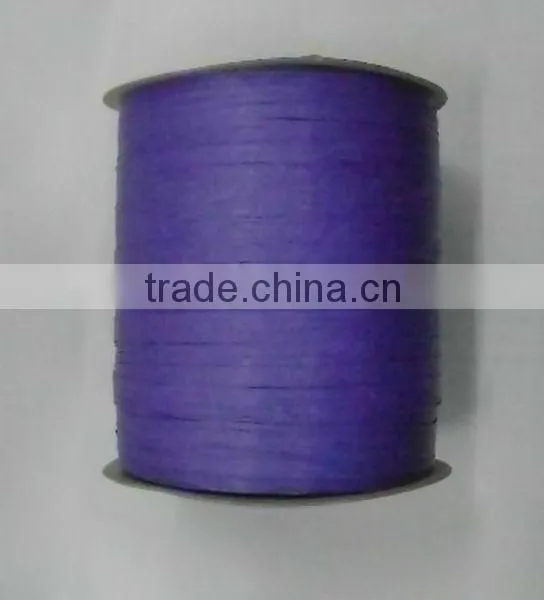 HOT SALE Black Paper Raffia Ribbon Cords Spool, Paper Raphia Cord photo-6