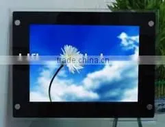 15 Inch Digital Photo Frame, Tempered Glass Frame (KDF-1501) (lcd Digital Photo Frame)