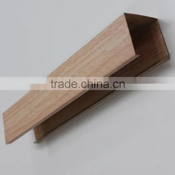 Good Evenness Wood Grain Surface Aluminum Ceiling Tiles U Aluminum Screen Ceiling photo-4