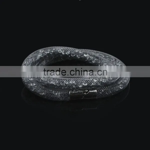New Design High Good Quality Mesh Stardust Double Bracelet for Women photo-4