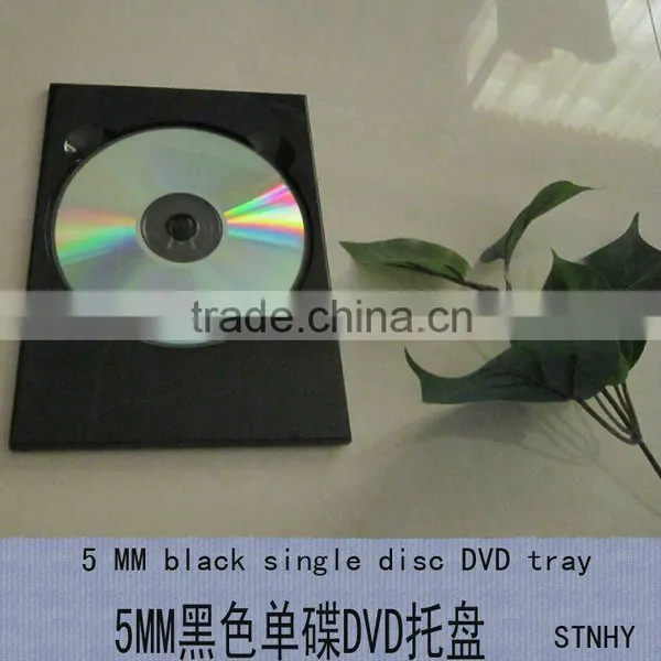 5MM Black Single DVD Tray